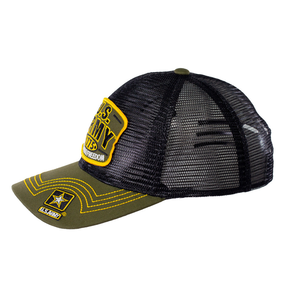 Army Trucker Style Cap | U.S. Army Snapback Hat – Air Force Museum Store