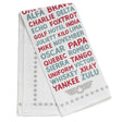 Aviation Alphabet Towel