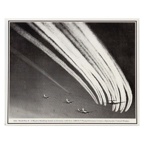 B-17 Bombing Attack on Germany Vintage Reproduction