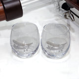 Biplane Decanter Set