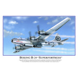 Boeing B-29 Superfortress 12 x 18 Poster