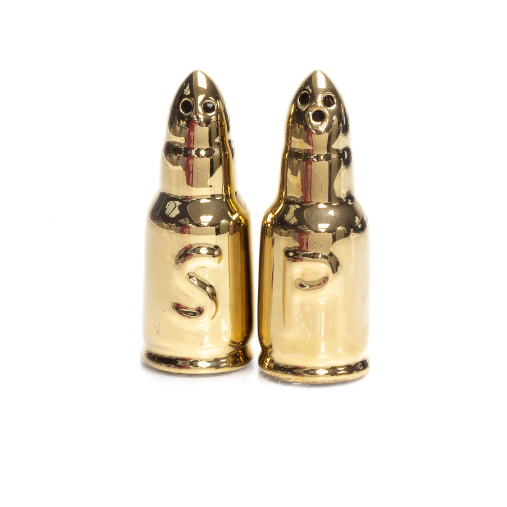 Bullet Salt and Pepper Shakers