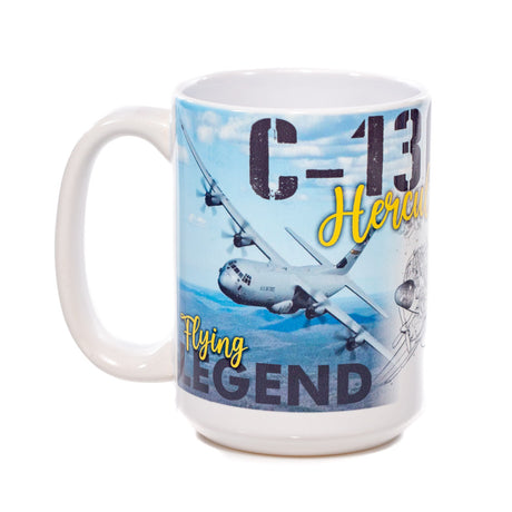 C-130 Hercules Blueprint Mug