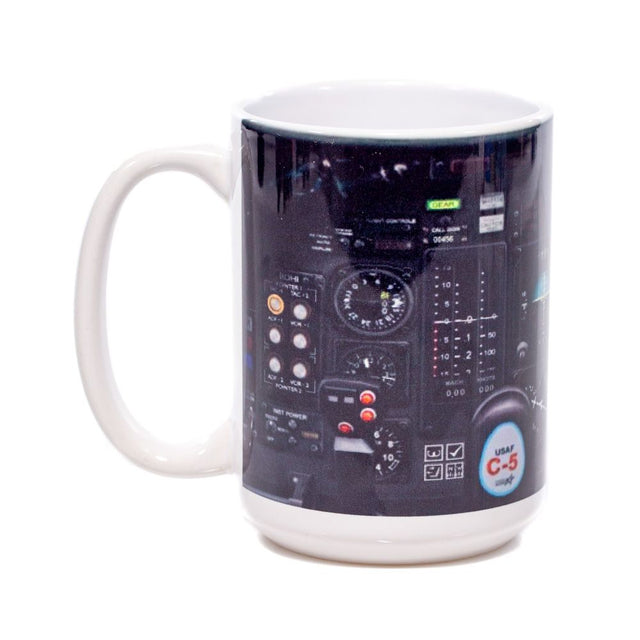 C-5 Galaxy Cockpit Mug