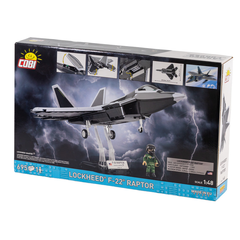 Blocky Raptor Model COBI Lockheed F-22 Raptor – Air Force Museum Store