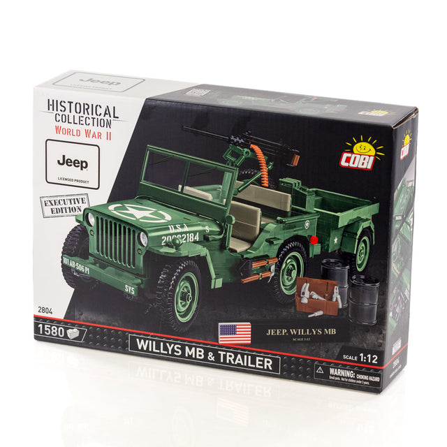 COBI WIllys MB & Trailer Executive Edition