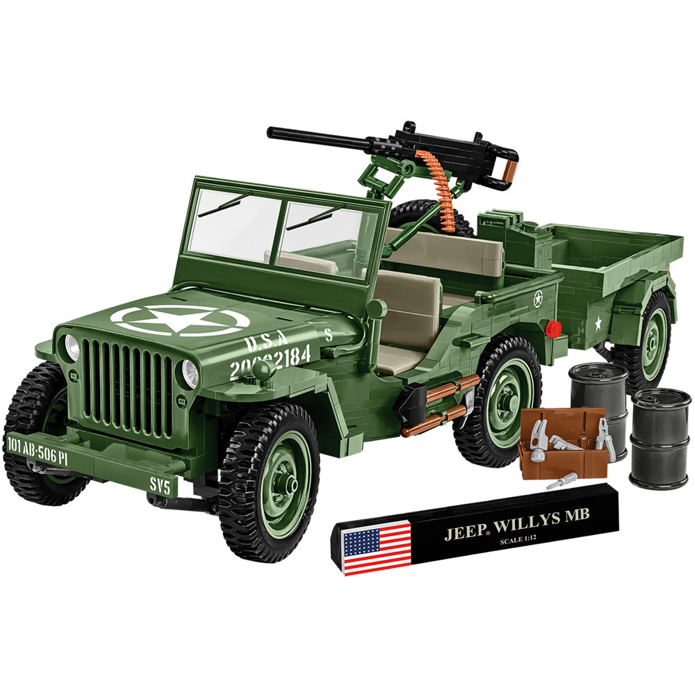 COBI WIllys MB & Trailer Executive Edition