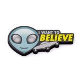 Chunky UFO I Want to Believe Magnet