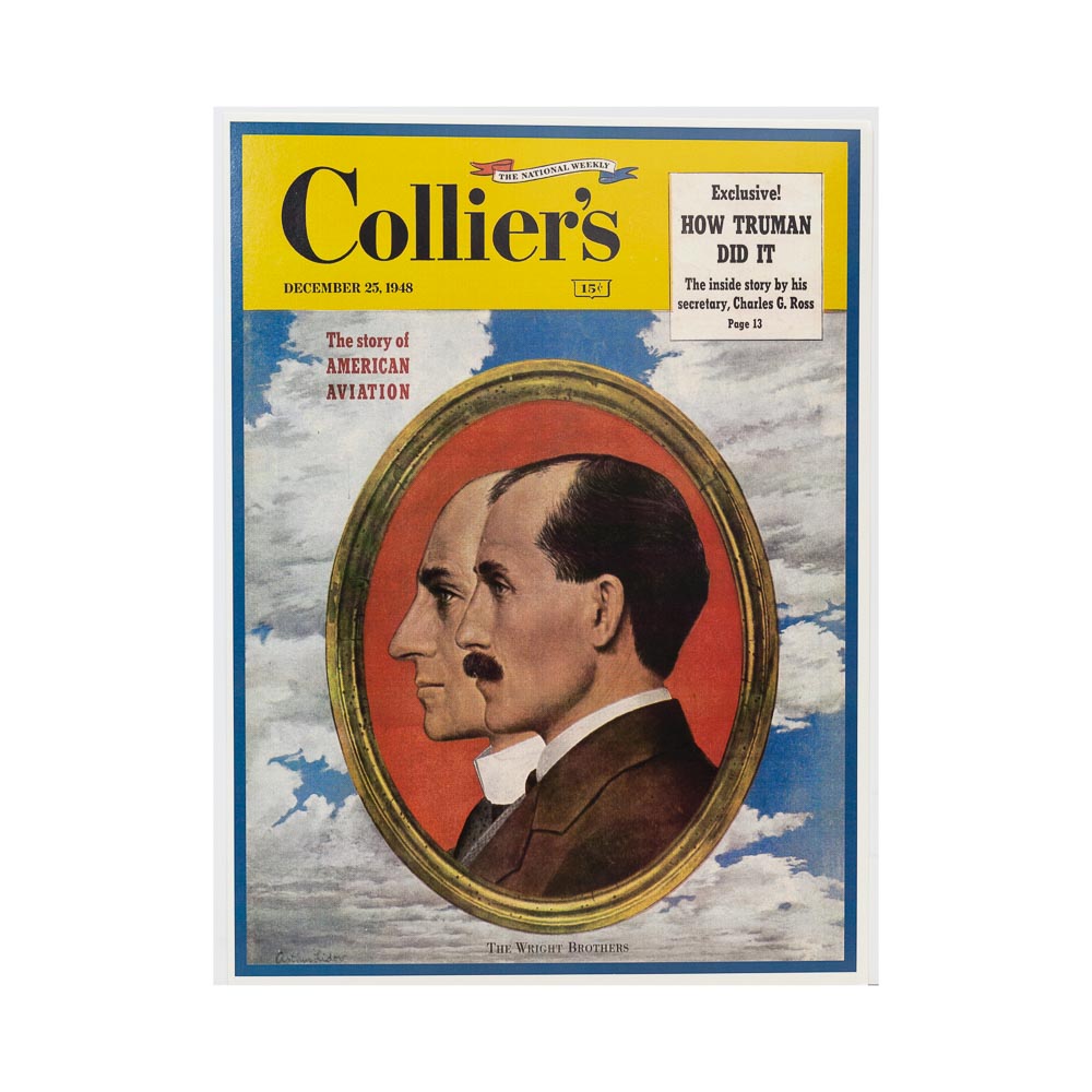Collier's The Story of American Aviation Vintage Reproduction Poster