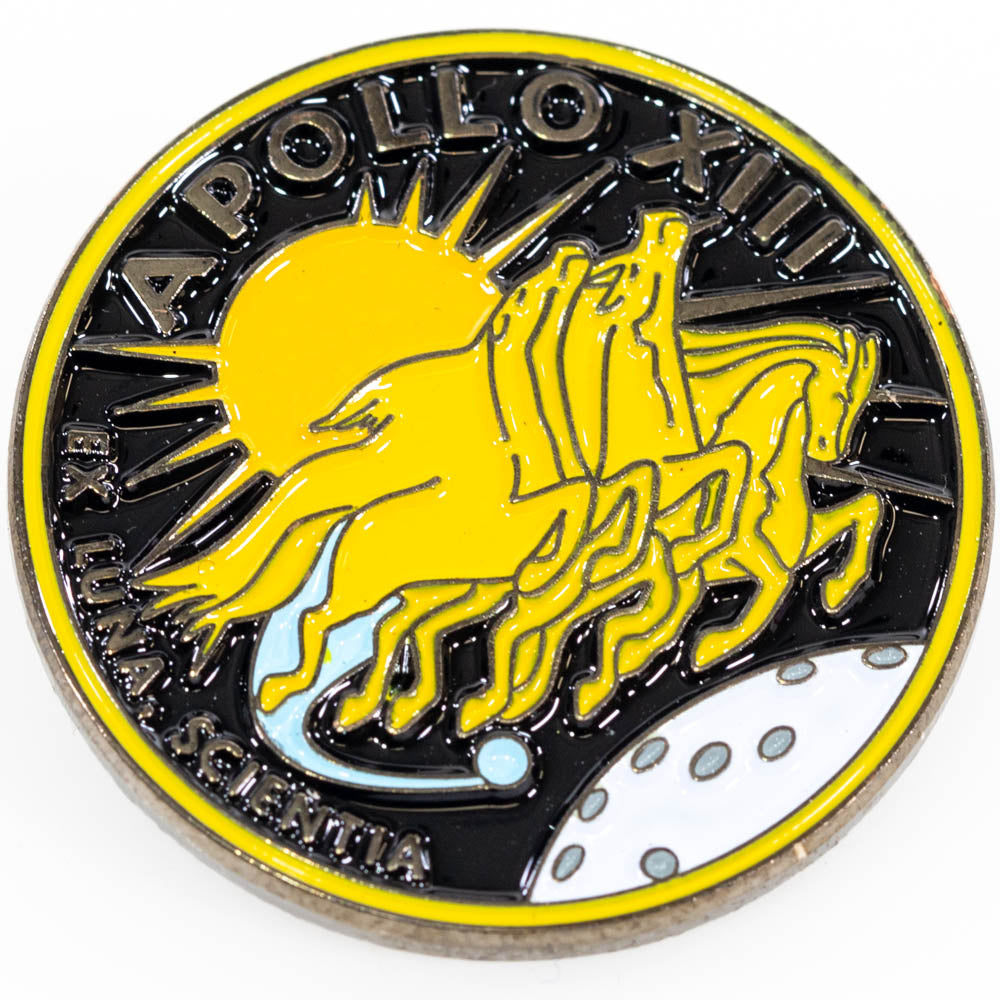 Enamel Apollo 13 Mission Patch Pin