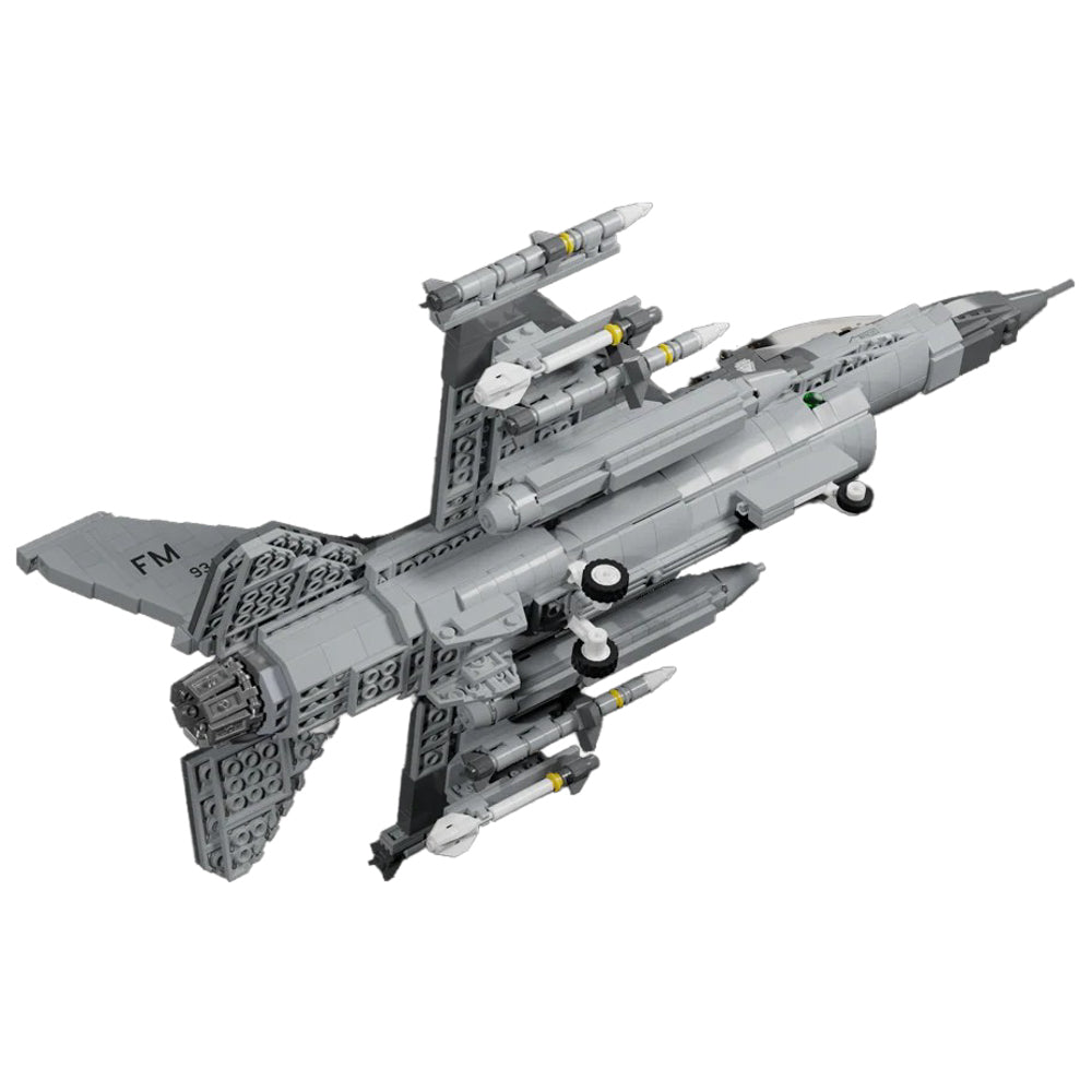 ミニチュアフレーム #16 F-16C Fighting Falcon Mini Brick Set | Military Model – Air Force