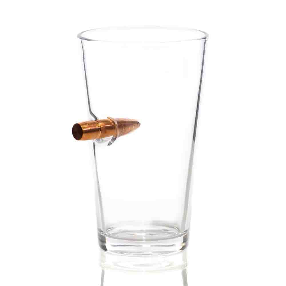 Fifty Caliber Bullet Pint Glass