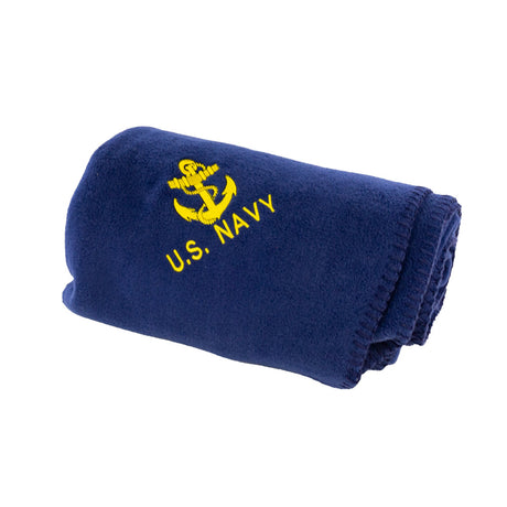 Fleece US Navy Throw