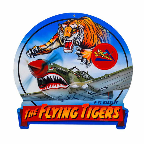 Flying Tigers P-40 Sign