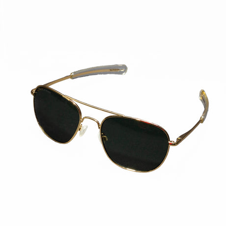 Gold Aviator Sunglasses