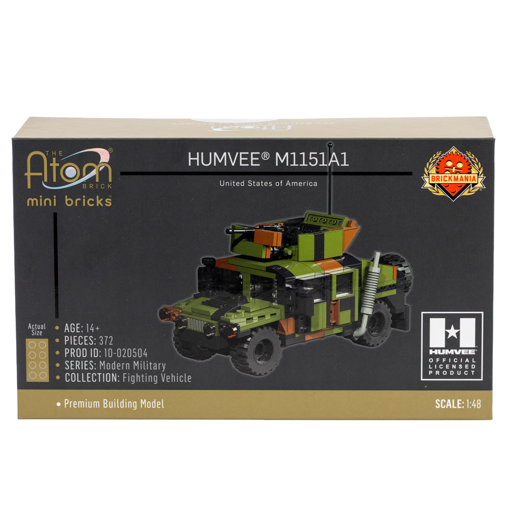Idf Mini Humvee HUMVEE® M1151A1 Mini Brick Set | Military Model Kit – Air Force Museum ...