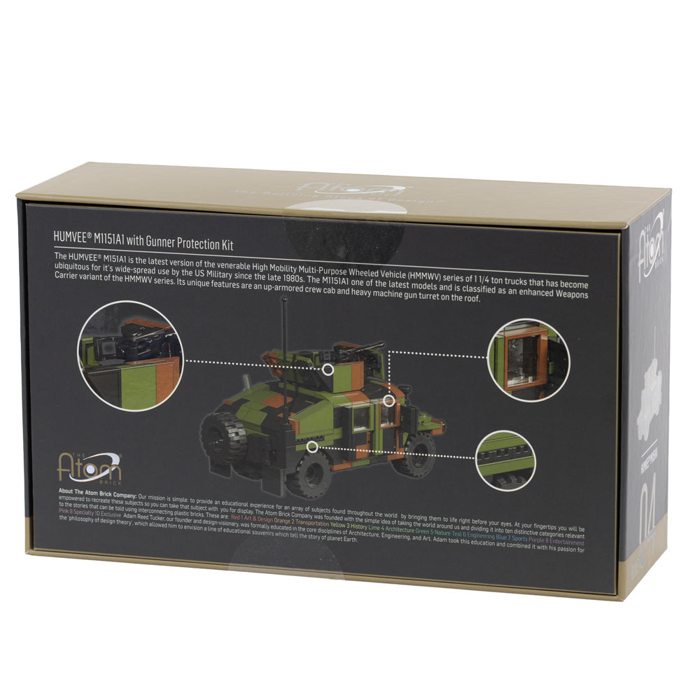 HUMVEE® M1151A1 Mini Brick Set | Military Model Kit – Air Force