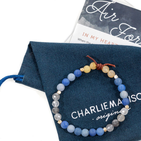 In My Heart Bracelet - Air Force
