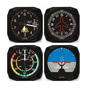 Classic Instruments Coasters – Air Force Museum Store