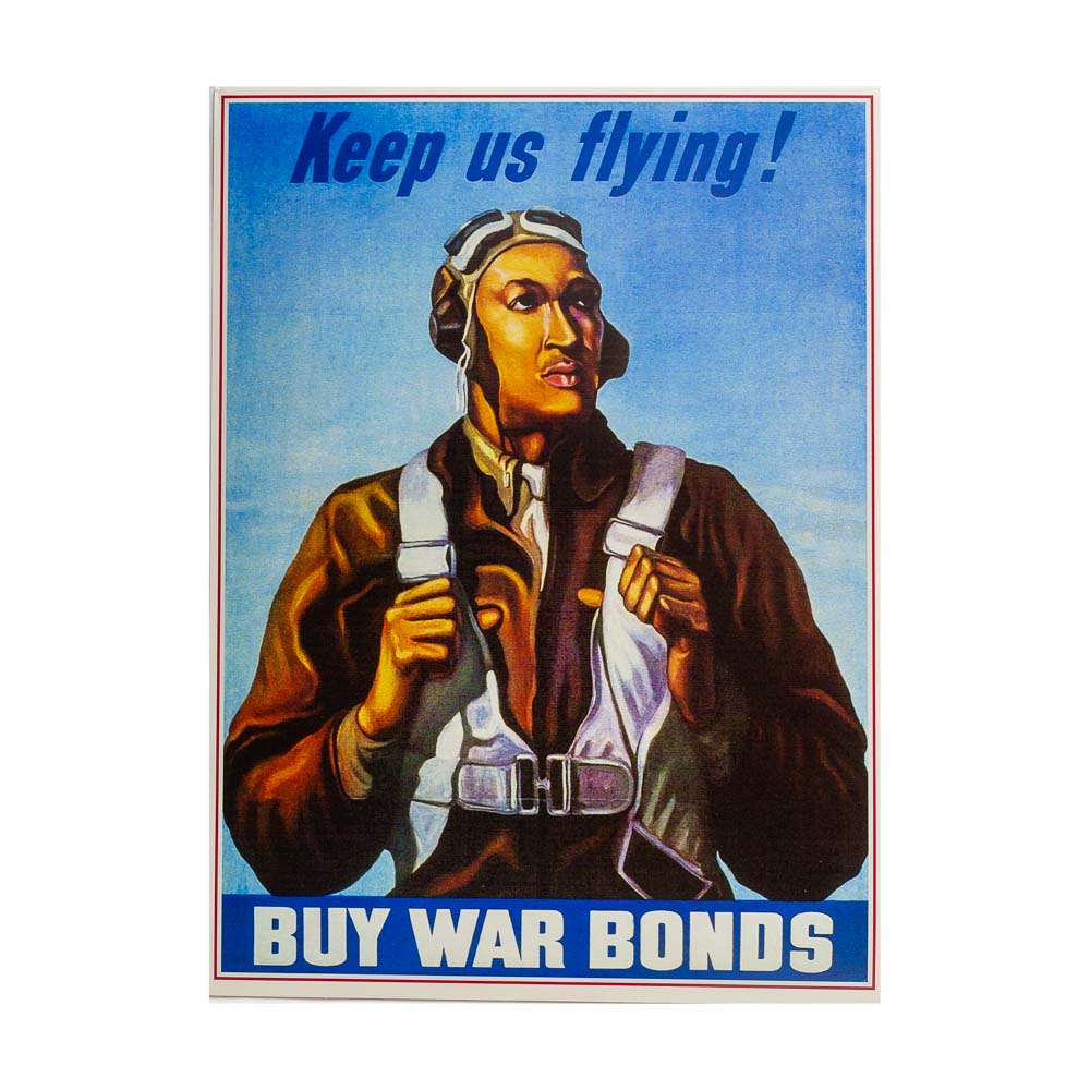 Keep Us Flying Vintage Reproduction Poster