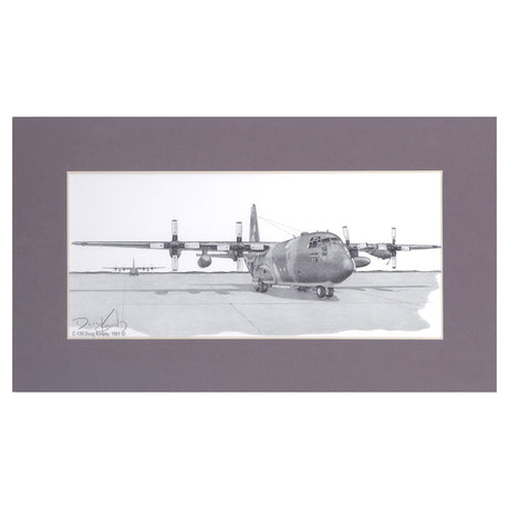 Kinsley C-130 6x10 Matted Print