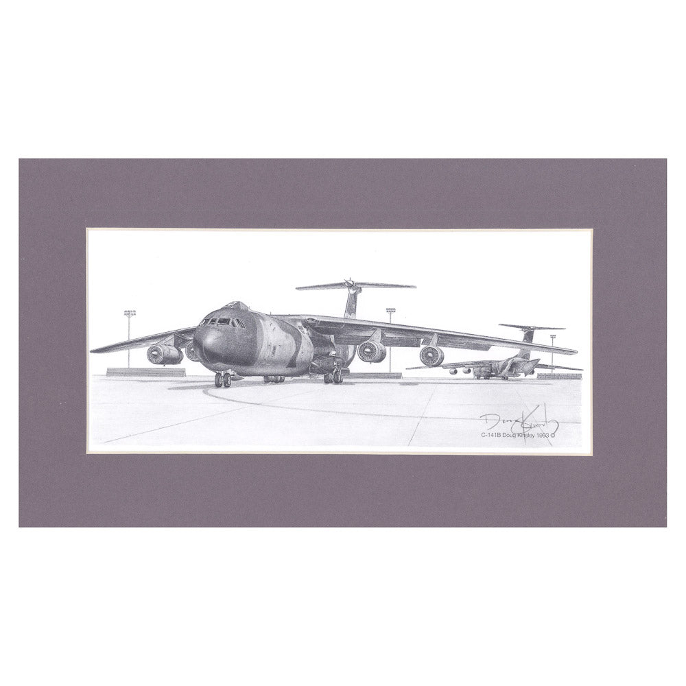 Kinsley C-141B 10x18 Matted Print