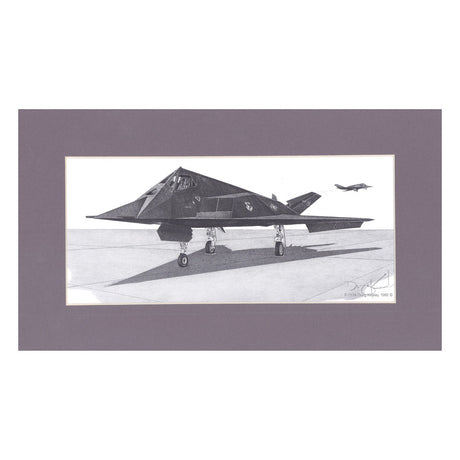 Kinsley F-117 6x10 Matted Print