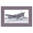 Kinsley P-40E 7x11 Matted Print