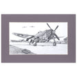 Kinsley P-47 12x19 Matted