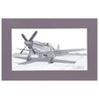 Kinsley P-51D 7x11 Matted Print