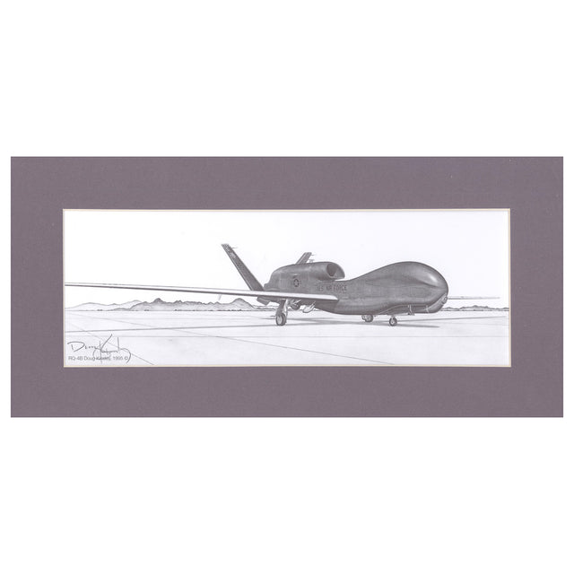 Kinsley RQ-4B Medium Matted Print