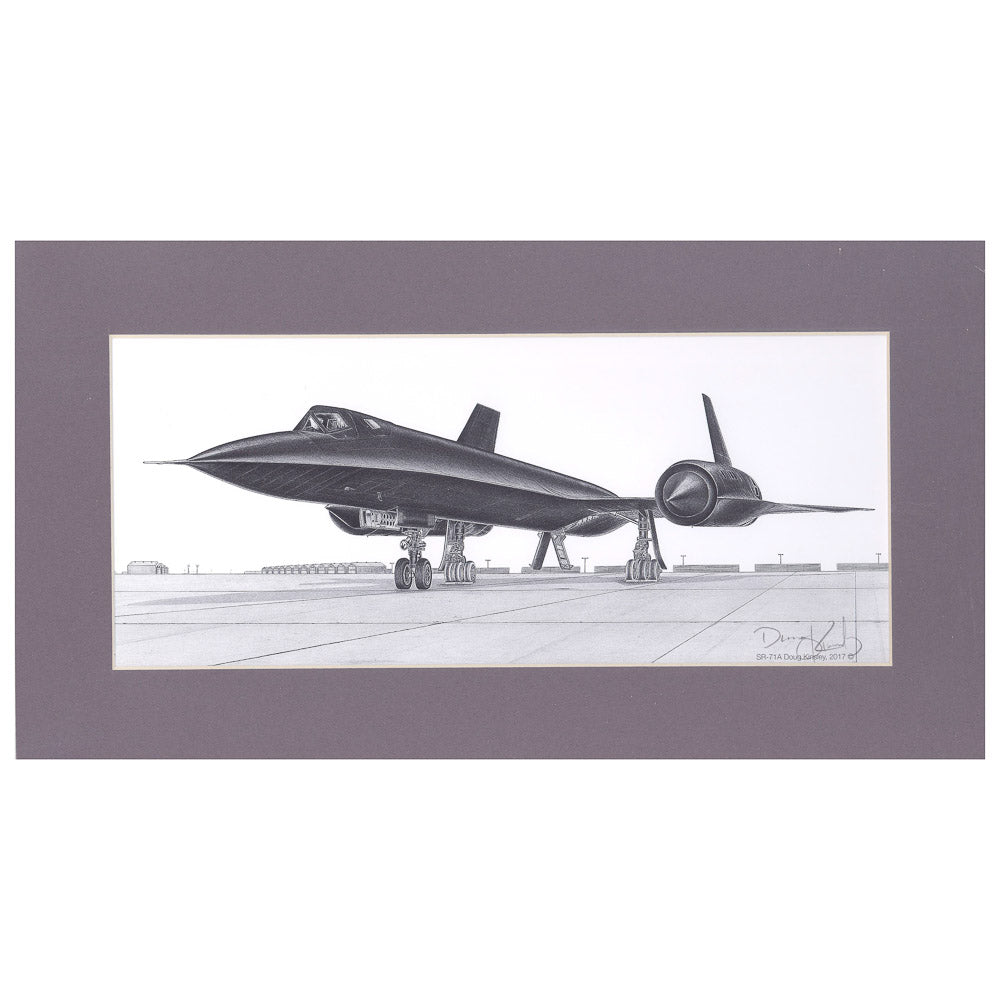 Kinsley SR-71 11x19 Matted Print