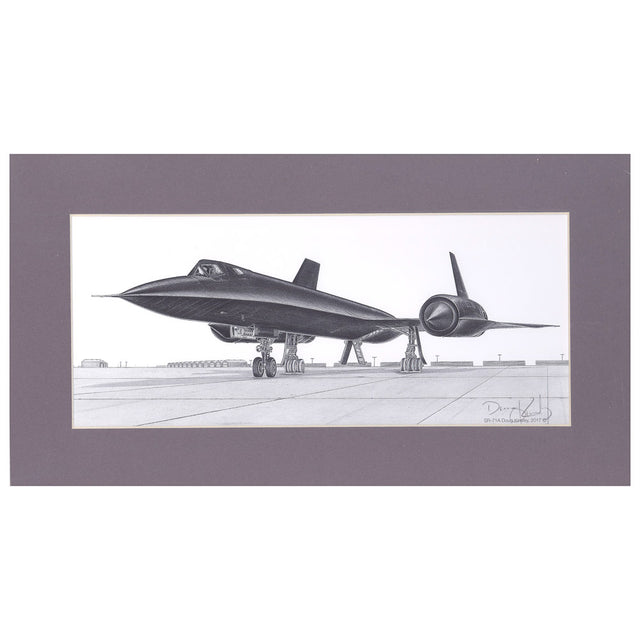 Kinsley SR-71 11x19 Matted Print