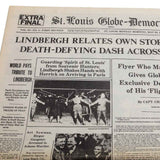 Lindbergh Relates Own Story Vintage Reproduction