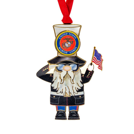 Marine Corps Gnome Ornament