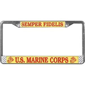 Marine Corps License Plate Frame