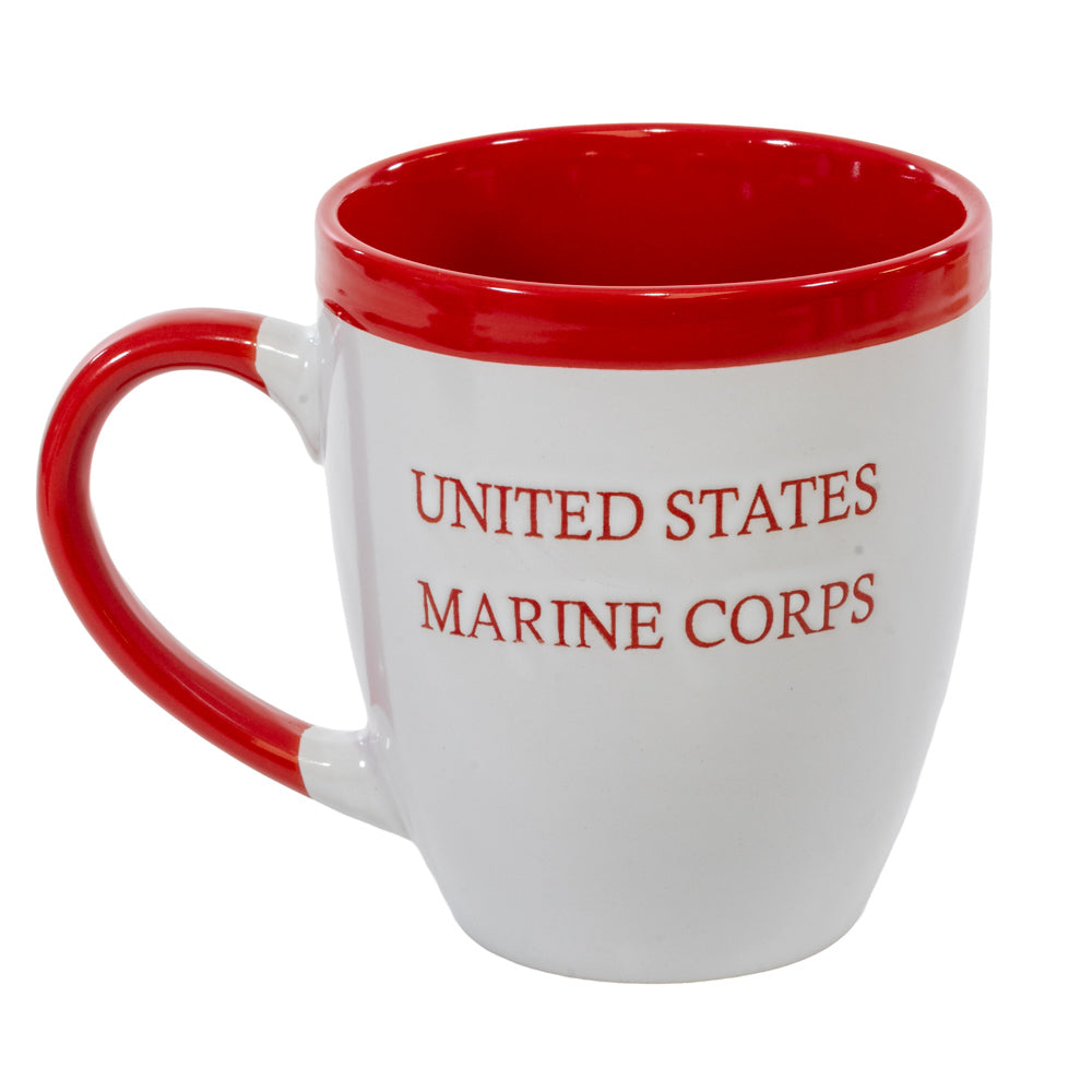 Marine Corps Two Tone Bistro Mug