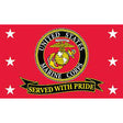 Marine Served Flag