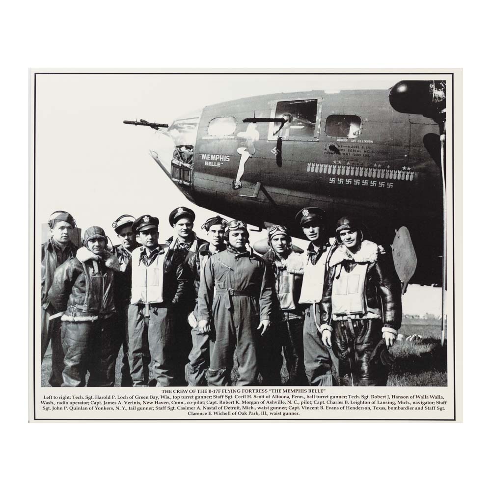 Memphis Belle Crew Vintage Reproduction