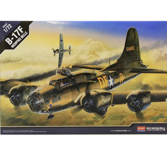 B-17F Memphis Belle 1:72 Scale Academy Model Kit – Air Force