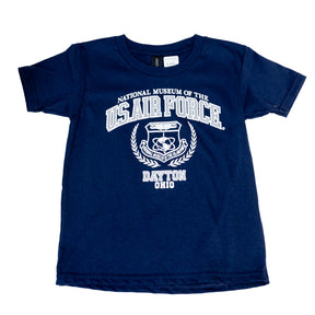 Museum Crest Child's Dark Blue T-Shirt