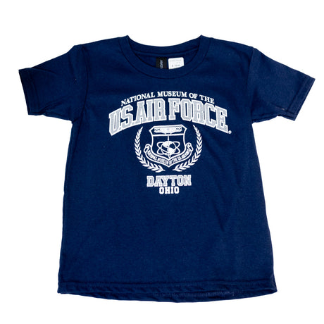 Museum Crest Child's Dark Blue T-Shirt