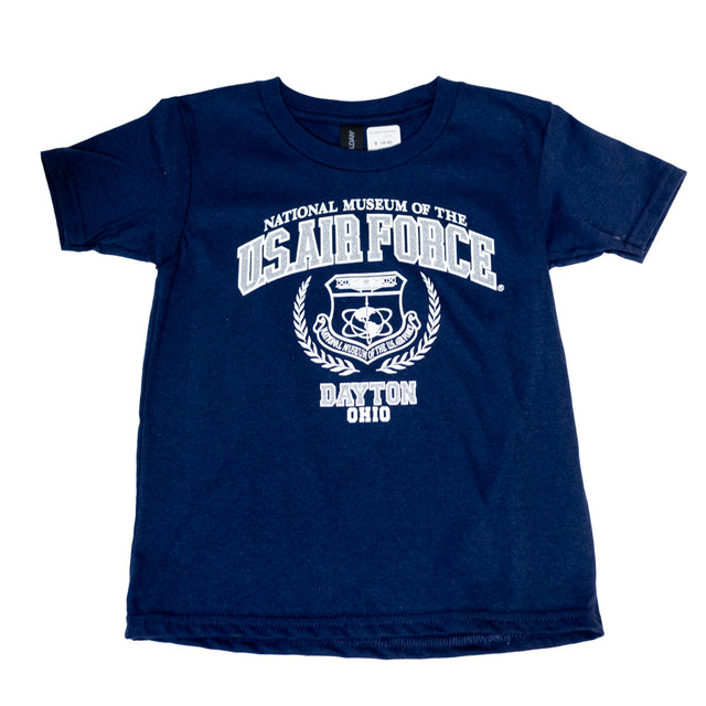 Museum Crest Child's Dark Blue T-Shirt
