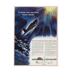 Nash Kelvinator Vintage Reproduction Poster