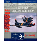 North American F-86 Sabre Pilot's Flight Operating Instructions