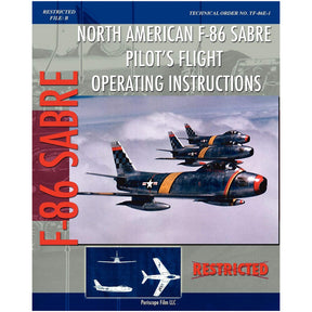 North American F-86 Sabre Pilot's Flight Operating Instructions