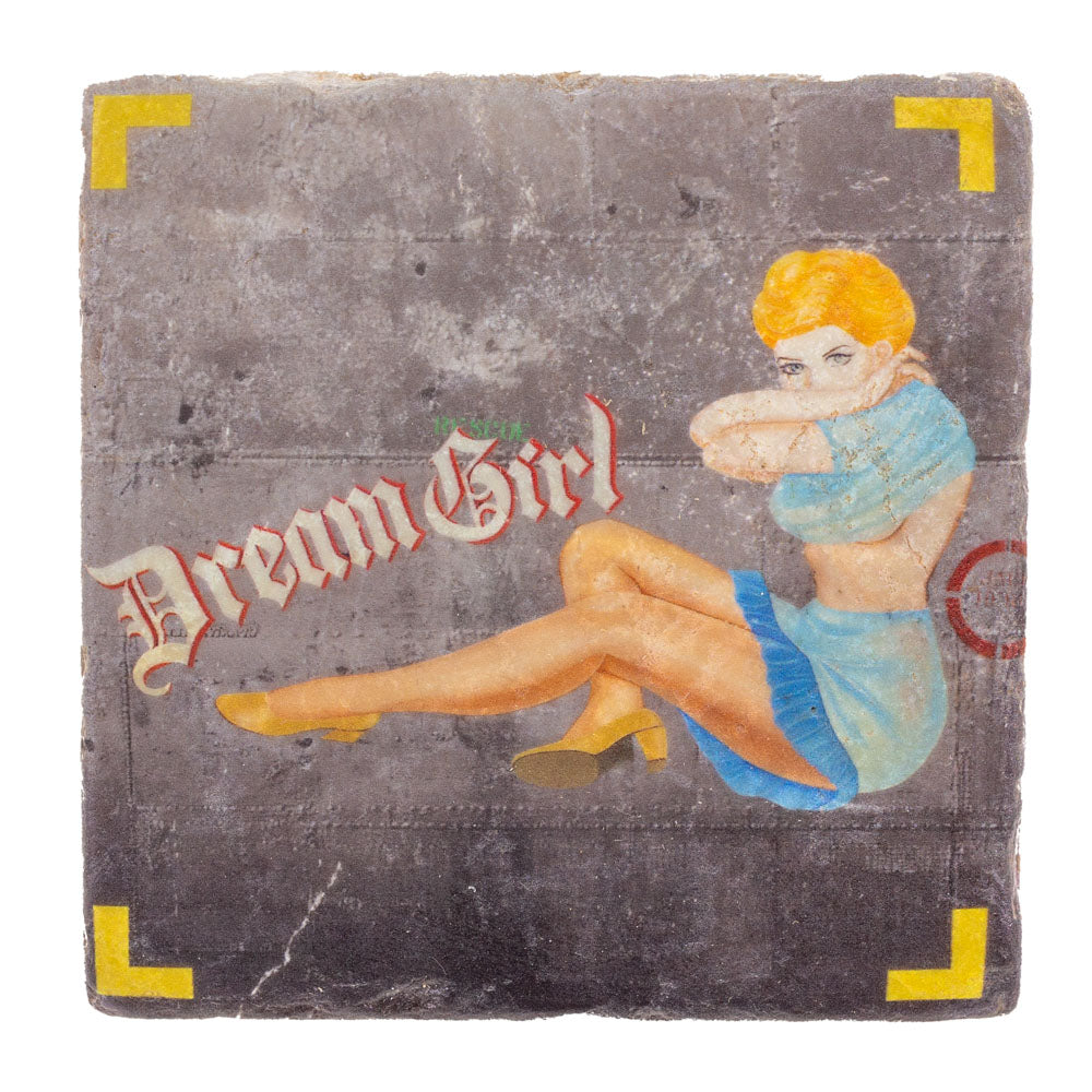 Nose Art Coasters - DREAM