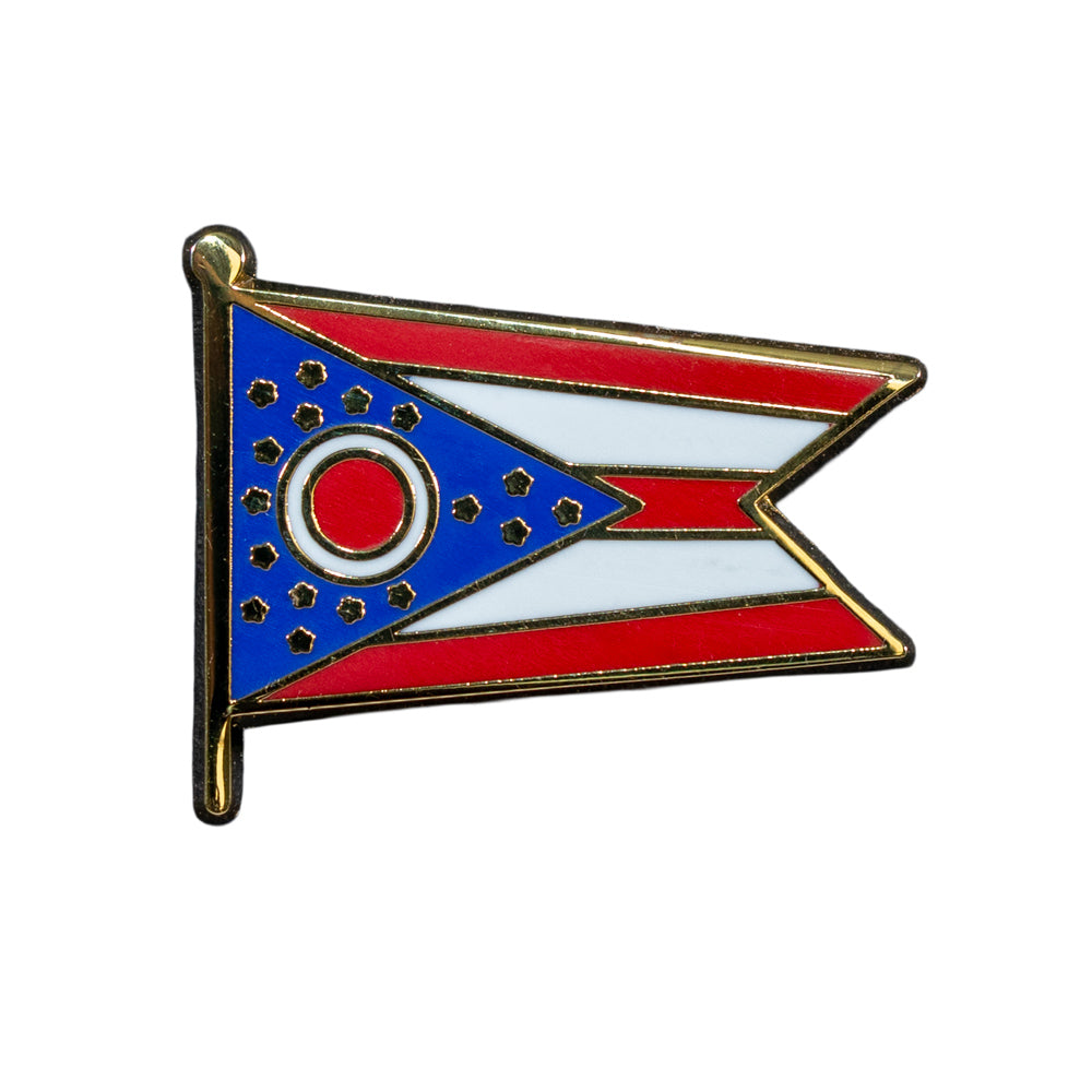 Oh Ridge Pin Ohio State Flag Lapel Pin – 1