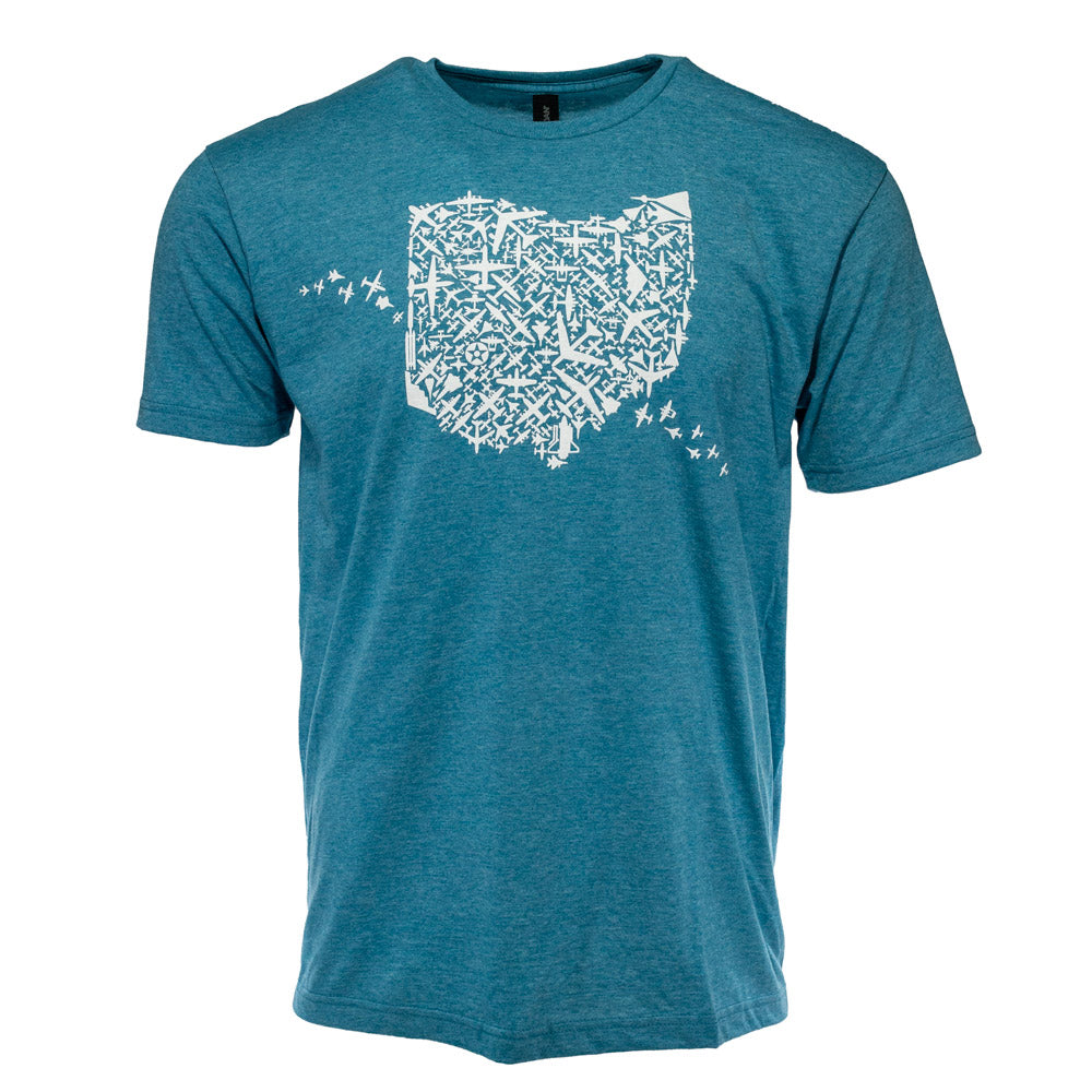 Ohio With Planes T-Shirt