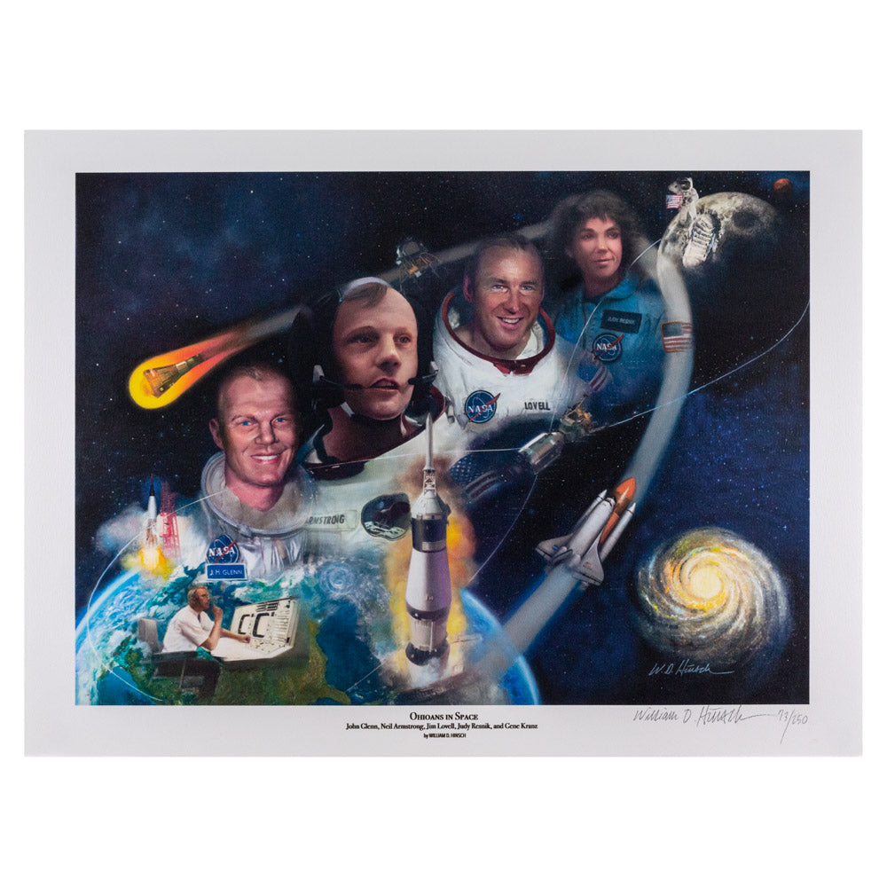 Ohioans in Space Print